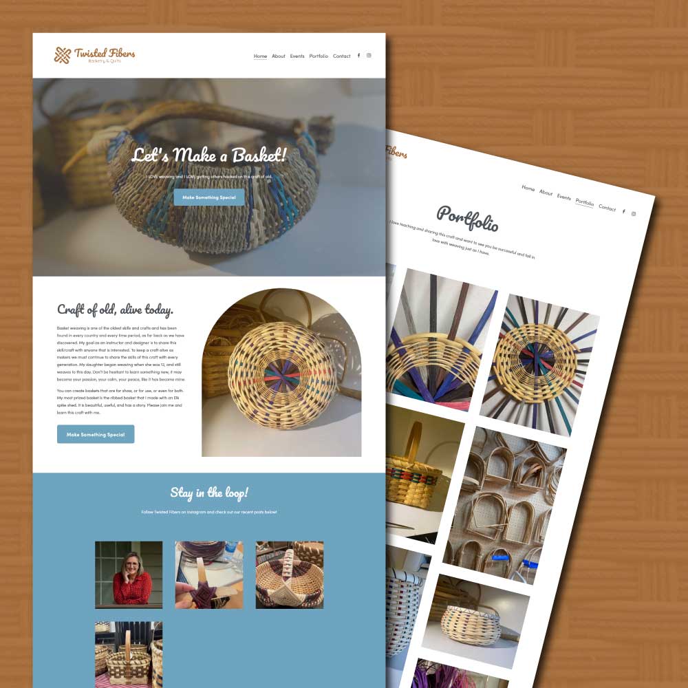 Twisted Fibers website