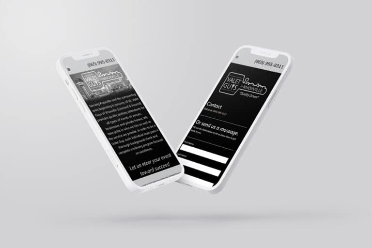 Valet Guys of Knoxville website