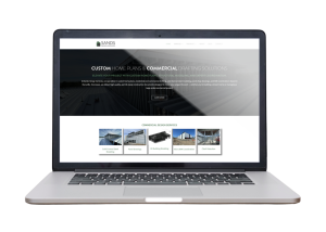 Sands Design Services website mockup