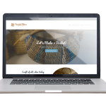 Twisted Fibers website mockup