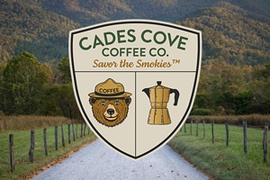 Cades Cove Coffee Co. Logo Mockup
